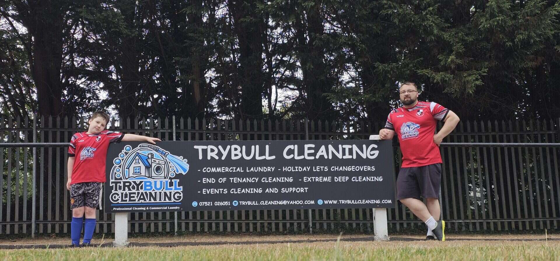 Trybull cleaning banner